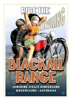 Blackall Range postcard