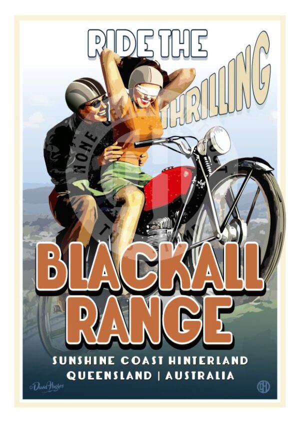 Blackall Range postcard