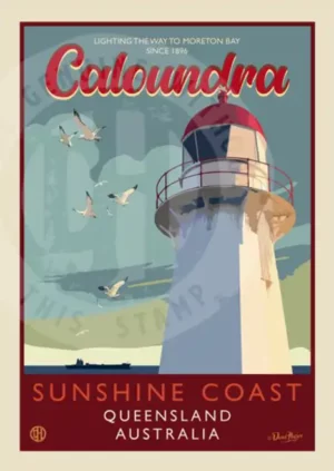 Caloundra Lighthouse Postcard
