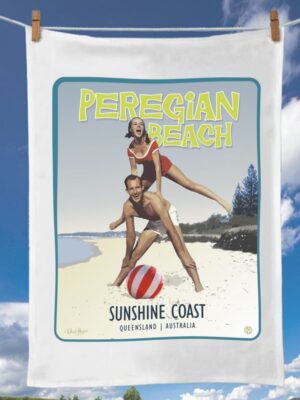 Peregian Beach Tea Towel