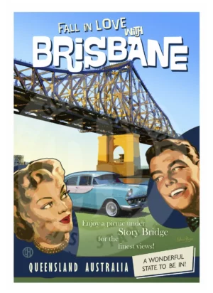 Fall in love with Brisbane (Story Bridge)